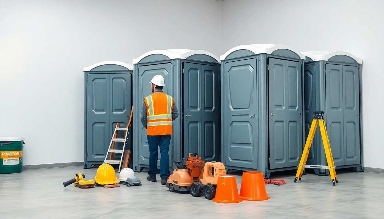 Construction Porta Potty Rental
